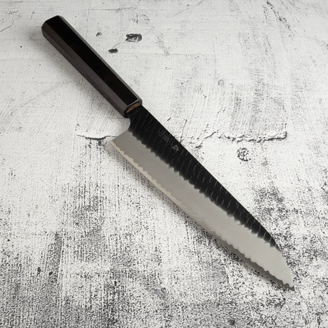 Nigara SG2 Kurouchi Tsuchime Gyuto 210mm