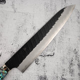 Nigara SG2 Kurouchi Tsuchime Gyuto 240mm Mother-of-pearl Handle