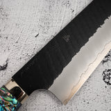 Nigara SG2 Kurouchi Tsuchime Gyuto 240mm Mother-of-pearl Handle