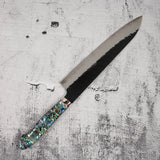 Nigara SG2 Kurouchi Tsuchime Gyuto 240mm Mother-of-pearl Handle