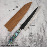 Nigara SG2 Kurouchi Tsuchime Gyuto 240mm Mother-of-pearl Handle