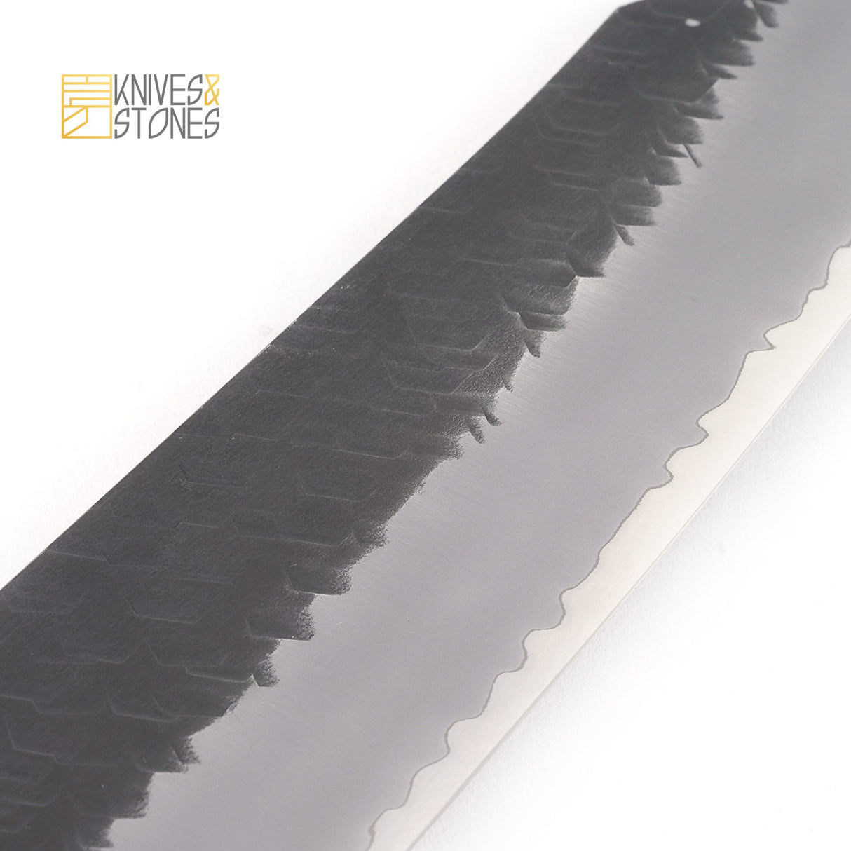 Nigara SG2 Kurouchi Tsuchime Gyuto 210/240/270 mm with K&S Teak wood Handle