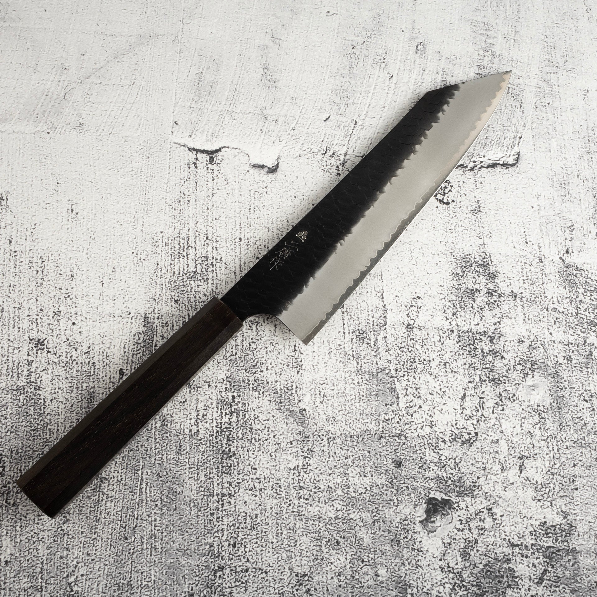 二唐刃物槌目研きsg2 切付け牛刀240mm