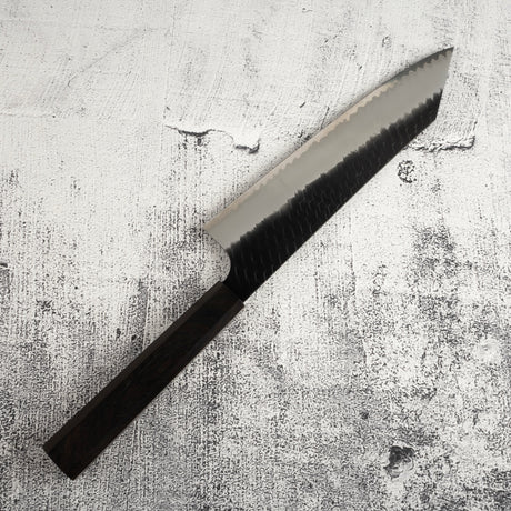 Nigara SG2 KU K-tip Gyuto 210mm Tsuchime Ebony
