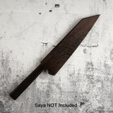 Nigara SG2 Kurouchi Tsuchime K tip Gyuto 210mm