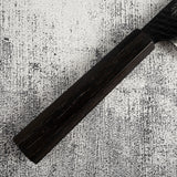 Nigara SG2 Kurouchi Tsuchime K tip Gyuto 240mm