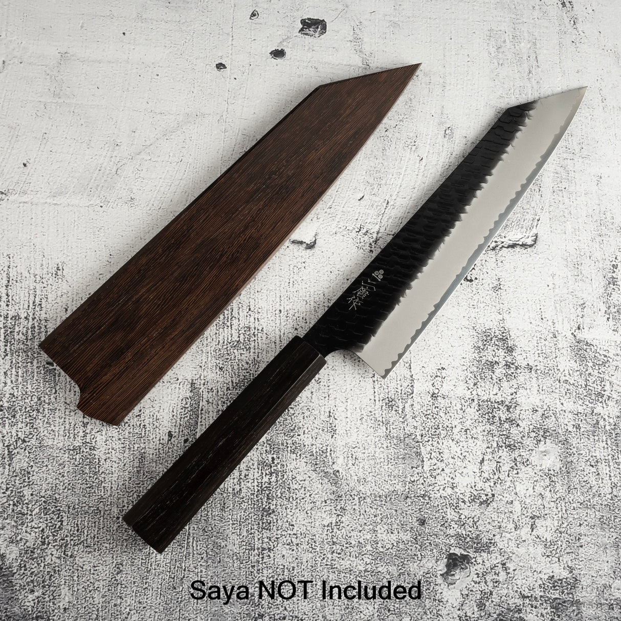 Nigara SG2 Kurouchi Tsuchime K tip Gyuto 240mm