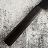 Nigara SG2 Kurouchi Tsuchime Santoku 180mm