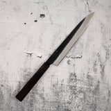 Nigara SG2 Kurouchi Tsuchime Sujihiki 240mm Ebony Handle