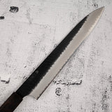 Nigara SG2 Kurouchi Tsuchime Sujihiki 240mm Ebony Handle