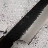 Nigara SG2 Kurouchi Tsuchime Sujihiki 240mm Ebony Handle