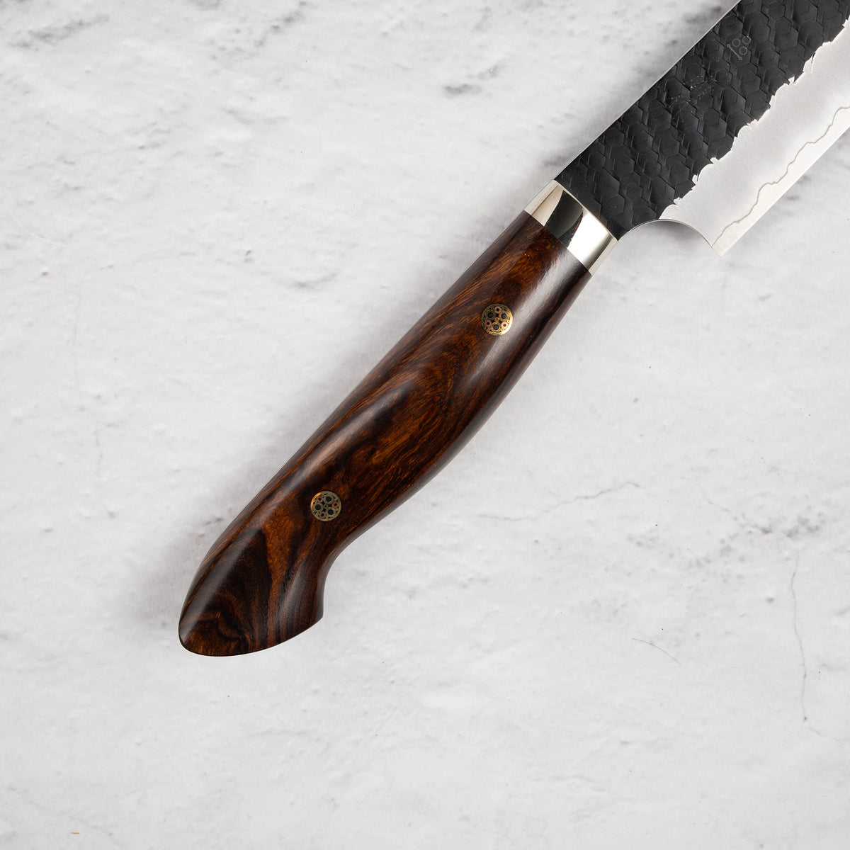 Nigara SG2 Kurouchi Tsuchime Sujihiki 300mm Western Ironwood
