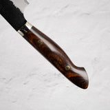 Nigara SG2 Kurouchi Tsuchime Sujihiki 300mm Western Ironwood