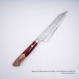 Nigara SG2 Matt Migaki Tsuchime K-tip Petty 135mm Western Handle SP2