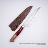 Nigara SG2 Matt Migaki Tsuchime K-tip Petty 135mm Western Handle SP2