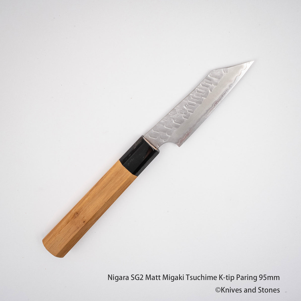 Nigara SG2 Matt Migaki Tsuchime K-tip Paring 95mm