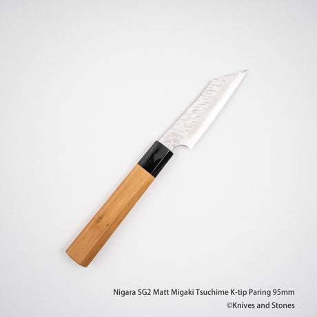 Nigara SG2 Matt Migaki Tsuchime K-tip Paring 95mm