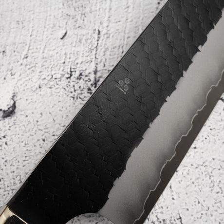Nigara SG2 Mother-of-pearl K-tip Gyuto 210mm Kurouchi Tsuchime