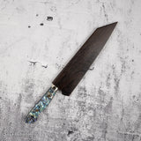 Nigara SG2 Mother-of-pearl K-tip Gyuto 210mm Kurouchi Tsuchime