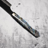 Nigara SG2 Mother-of-pearl Sakimaru Sujihiki 270mm Kurouchi Tsuchime