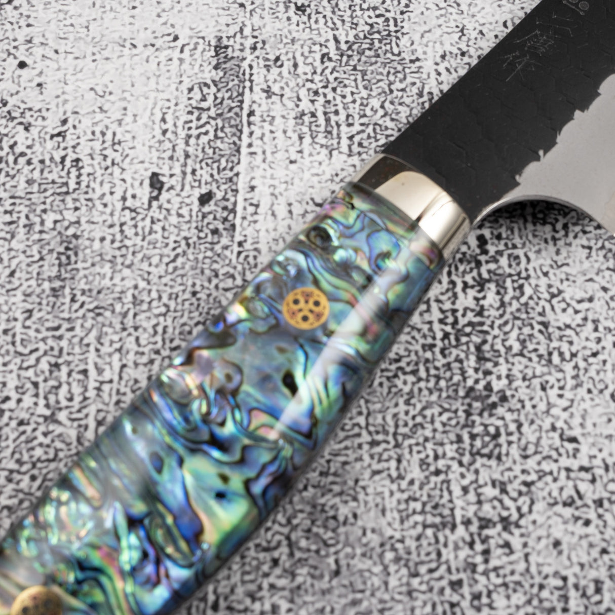 Nigara SG2 Mother-of-pearl Sakimaru Sujihiki 300mm Kurouchi Tsuchime