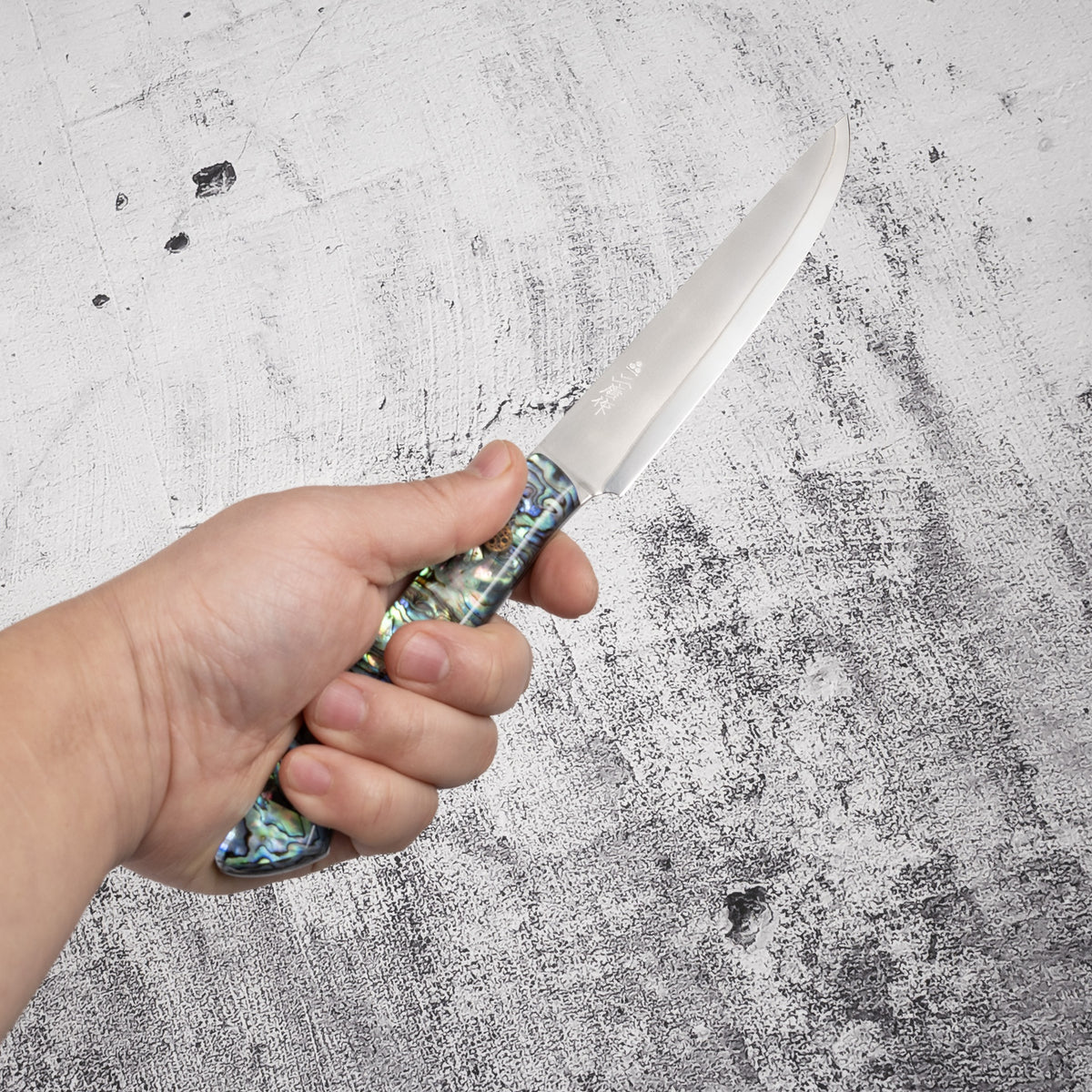 Nigara SG2 Mother-of-pearl Steak Knife 140mm