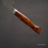 Nigara Anmon (暗紋) SG2 Raindrop Damascus Gyuto 210mm Amboyna Western Handle