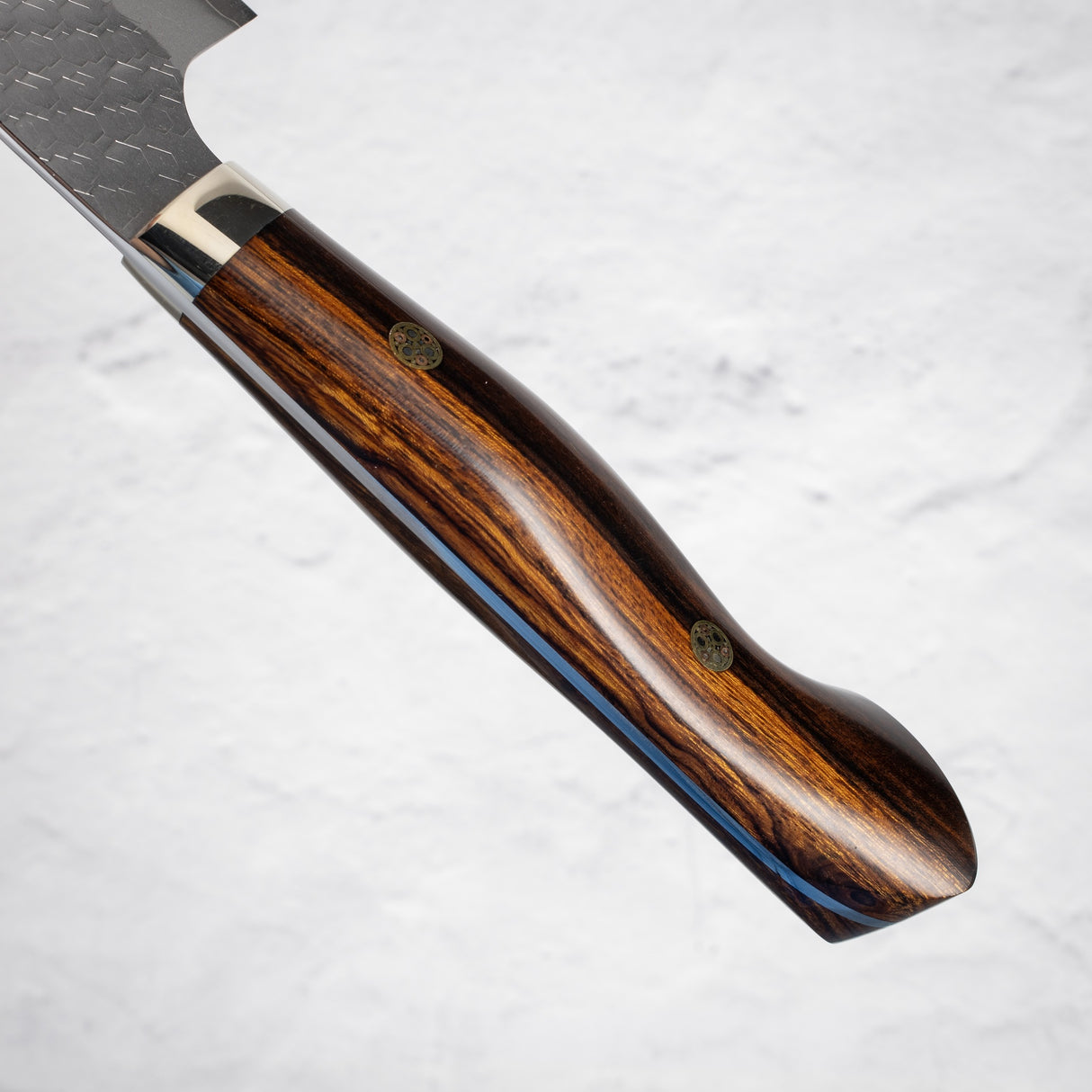 Nigara SG2 Tsuchime Matt Migaki Gyuto 210mm Western Ironwood