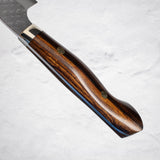 Nigara SG2 Tsuchime Matt Migaki Gyuto 210mm Western Ironwood