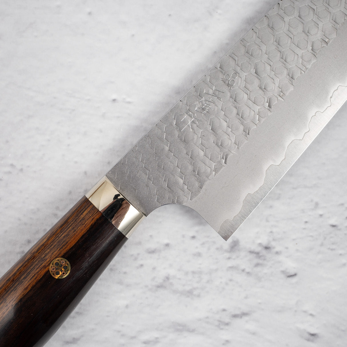 Nigara SG2 Tsuchime Matt Migaki Gyuto 210mm Western Ironwood