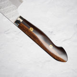 Nigara SG2 Tsuchime Matt Migaki Gyuto 210mm Western Ironwood