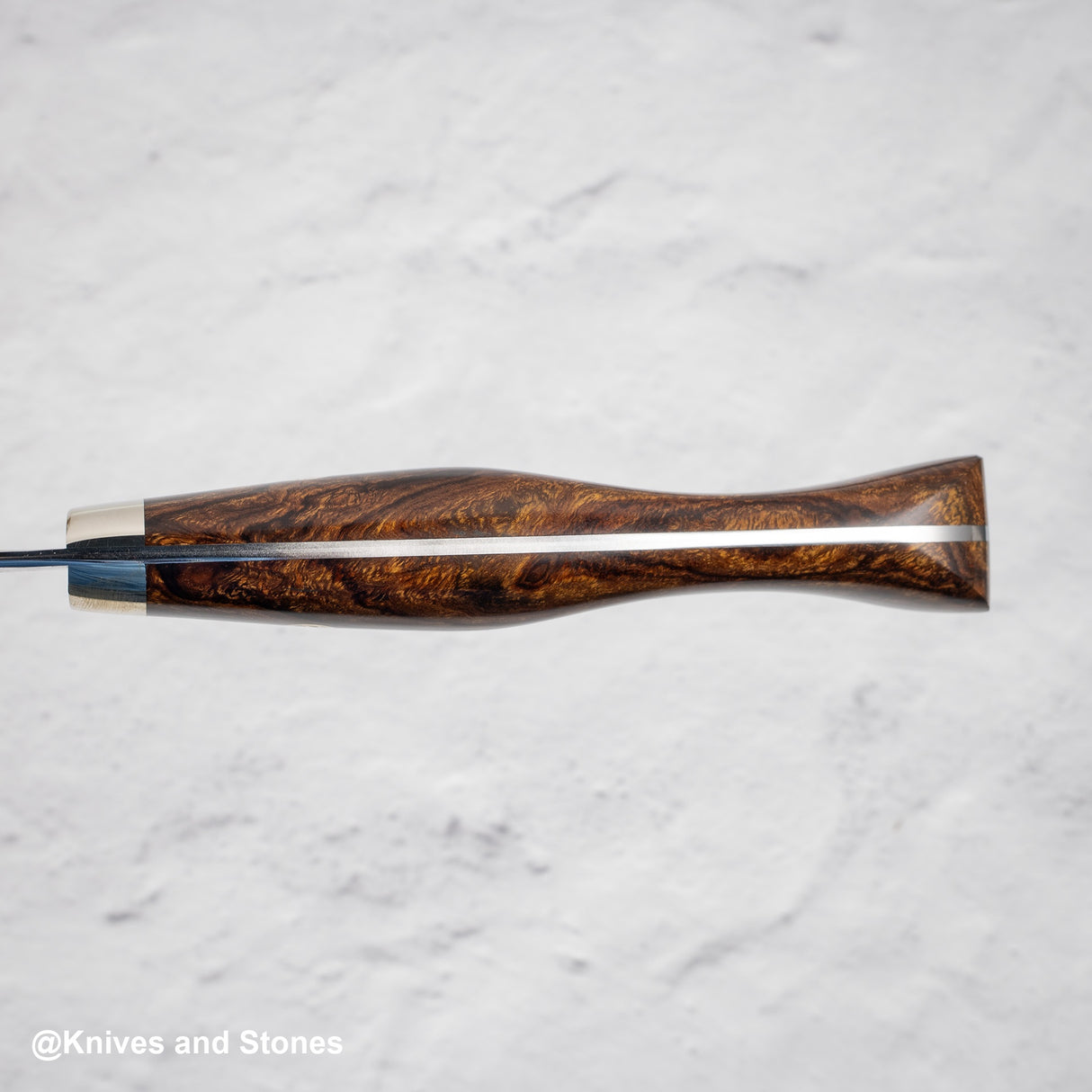 Nigara SG2 Tsuchime Matt Migaki Gyuto 240mm Western Ironwood with Saya