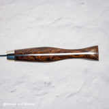Nigara SG2 Tsuchime Matt Migaki Gyuto 240mm Western Ironwood with Saya