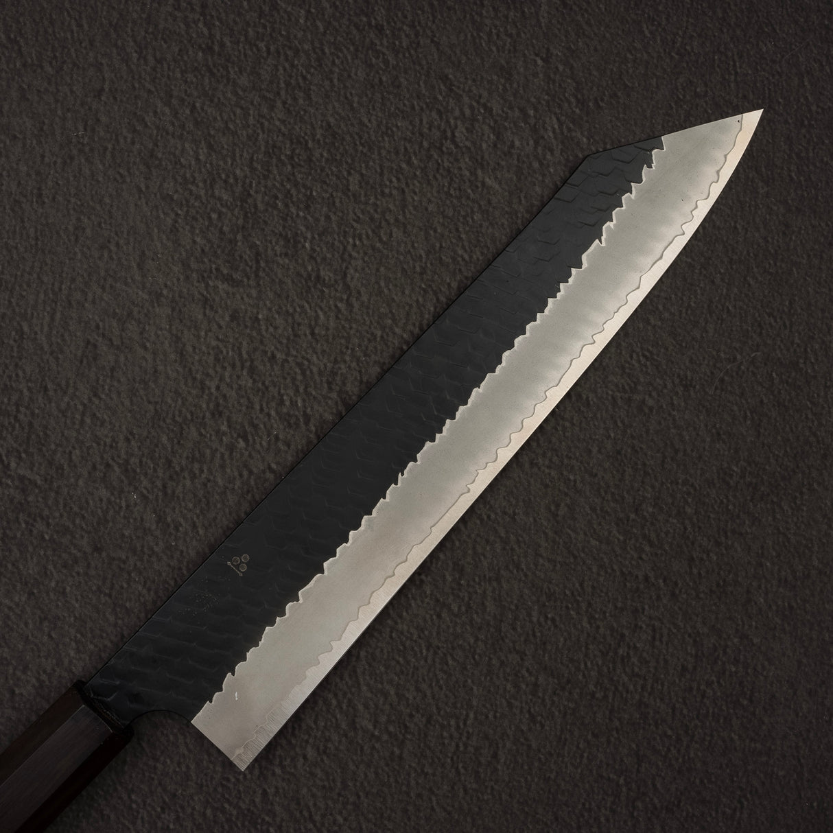 Nigara SG2 Tsuchime Kurouchi K-tip Gyuto 270mm Ebony Handle