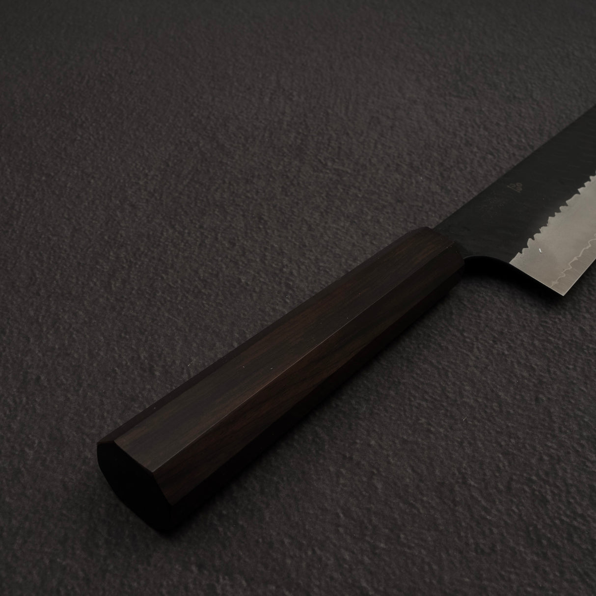 Nigara SG2 Tsuchime Kurouchi K-tip Gyuto 270mm Ebony Handle