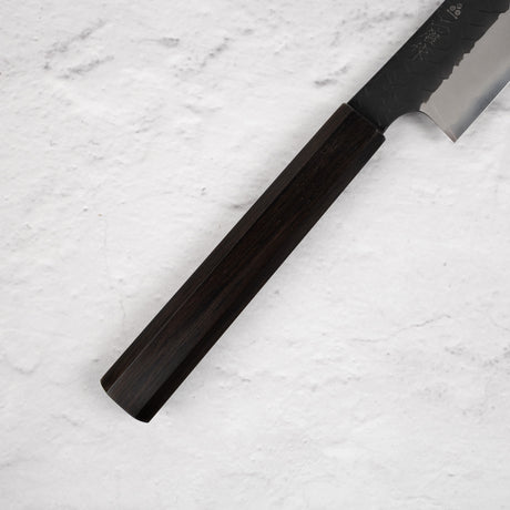 Nigara SG2 Tsuchime Kurouchi Sakimaru Sujihiki 300mm Ebony