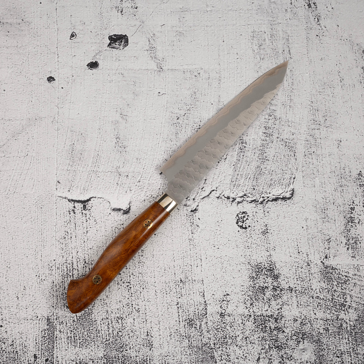 Nigara SG2 Tsuchime Matt Migaki Petty 150mm Western Ironwood