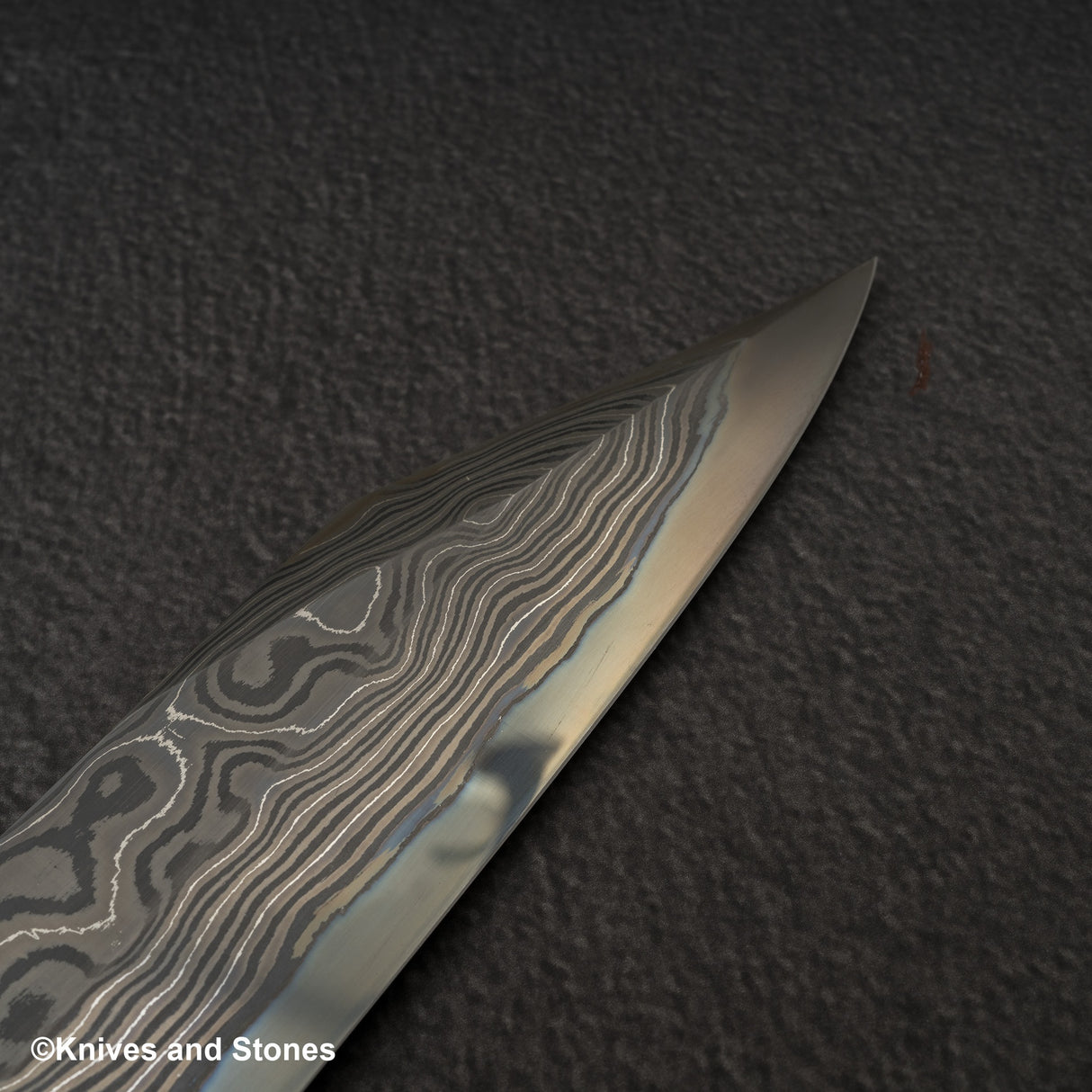 Nigara Special Corless Damascus Kiritsuke Yanagiba Blue 2 Core 300mm