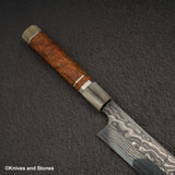 Nigara Special Corless Damascus Kiritsuke Yanagiba Blue 2 Core 300mm