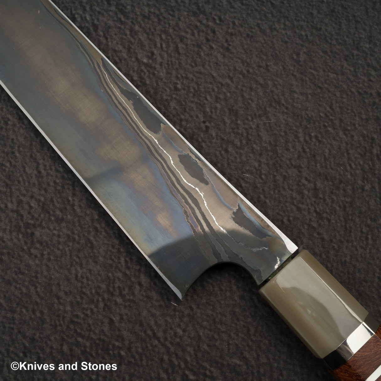 Nigara Special Corless Damascus Kiritsuke Yanagiba Blue 2 Core 300mm