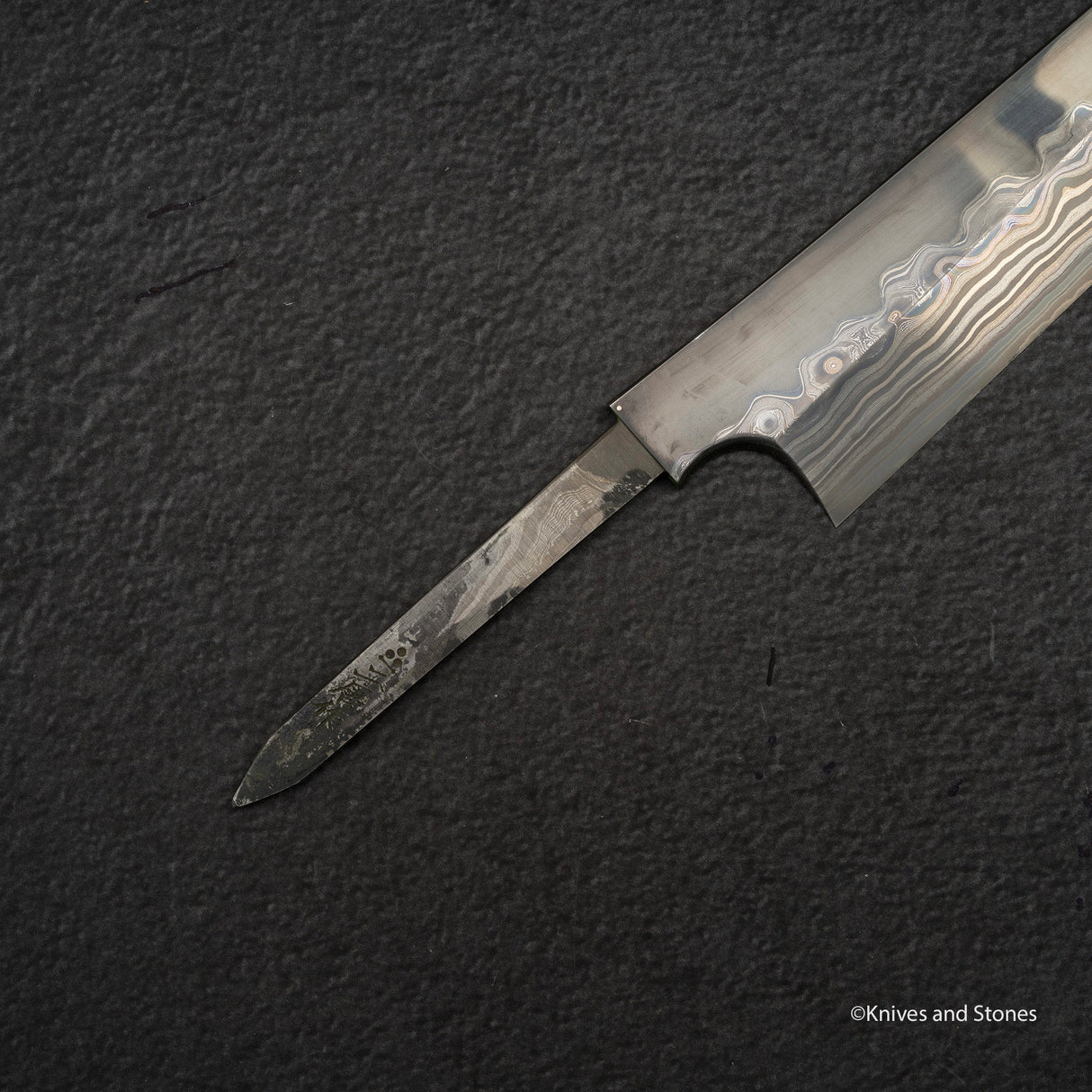 Nigara "Onikoroshi" Troll Killer Blue 2 Damascus Sakimaru Takobiki Yanagiba 300mm Blade