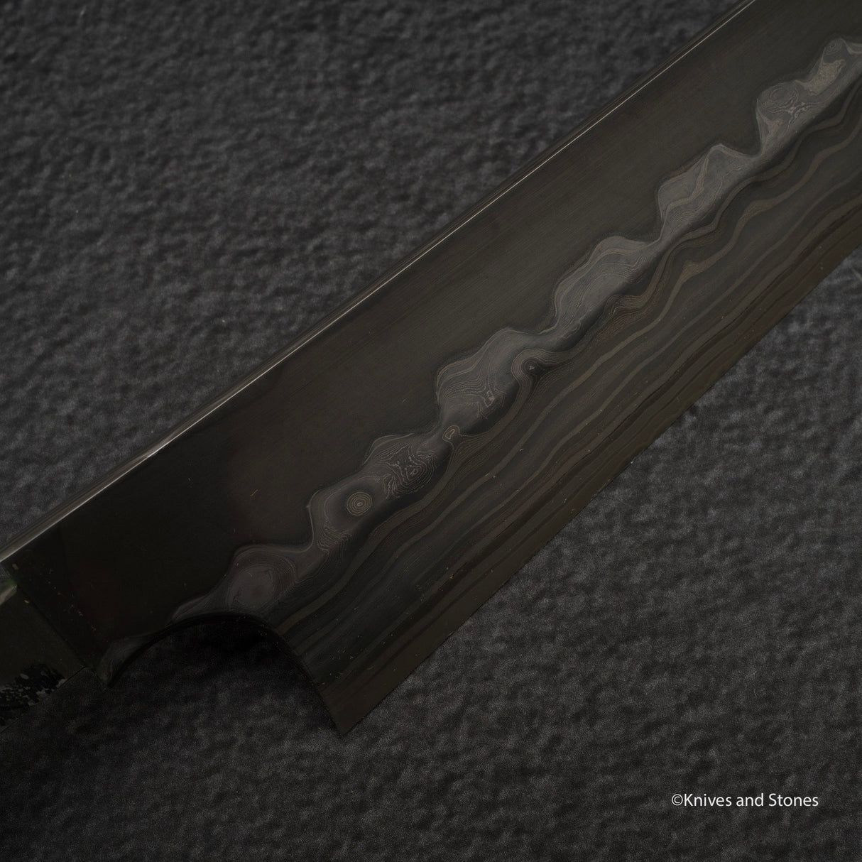 Nigara "Onikoroshi" Troll Killer Blue 2 Damascus Sakimaru Takobiki Yanagiba 300mm Blade