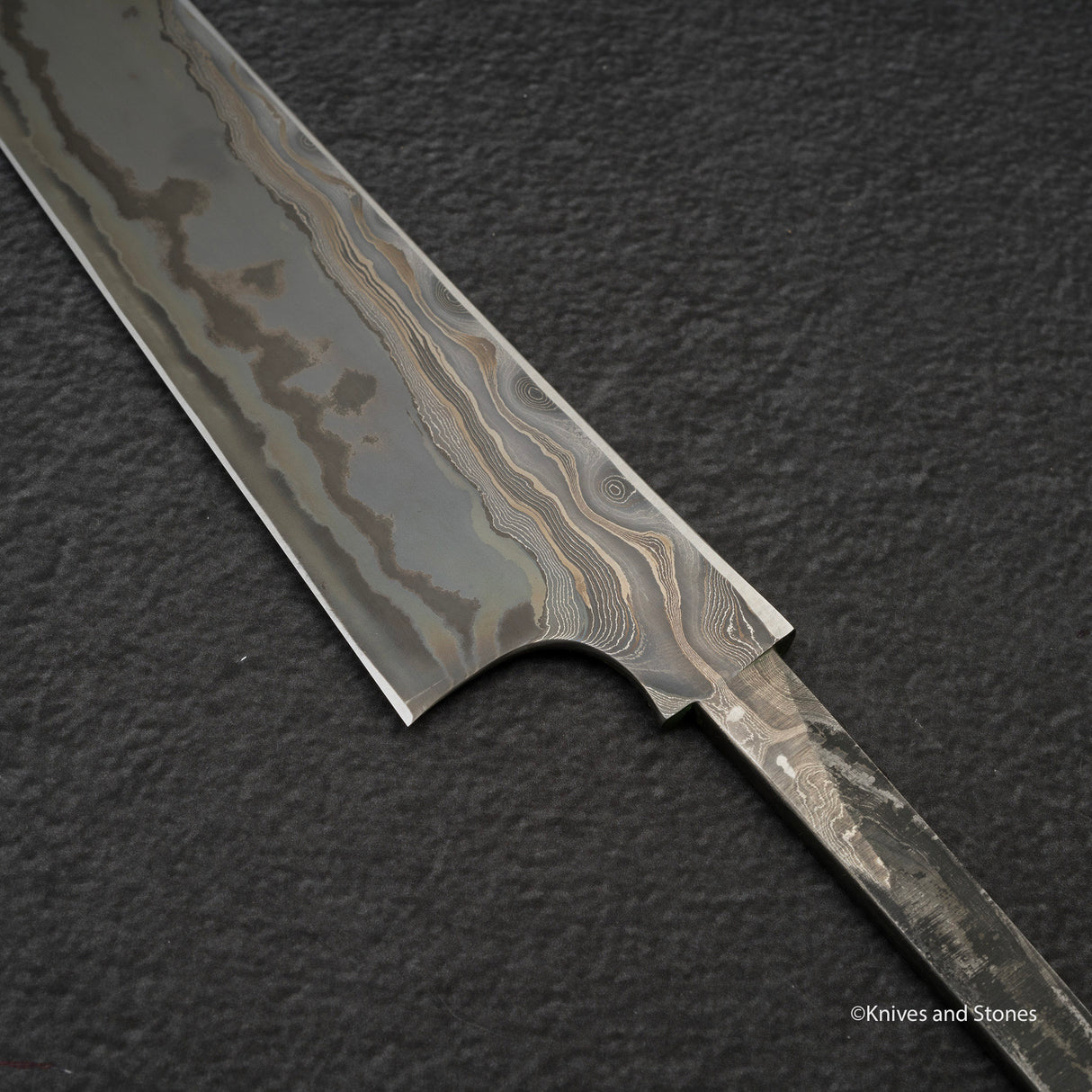 Nigara "Onikoroshi" Troll Killer Blue 2 Damascus Sakimaru Takobiki Yanagiba 300mm Blade