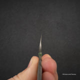 Nigara "Onikoroshi" Troll Killer Blue 2 Damascus Sakimaru Takobiki Yanagiba 300mm Blade