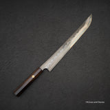 Nigara "Onikoroshi" Troll Killer Blue 2 Damascus Sakimaru Takobiki Yanagiba 300mm Blade