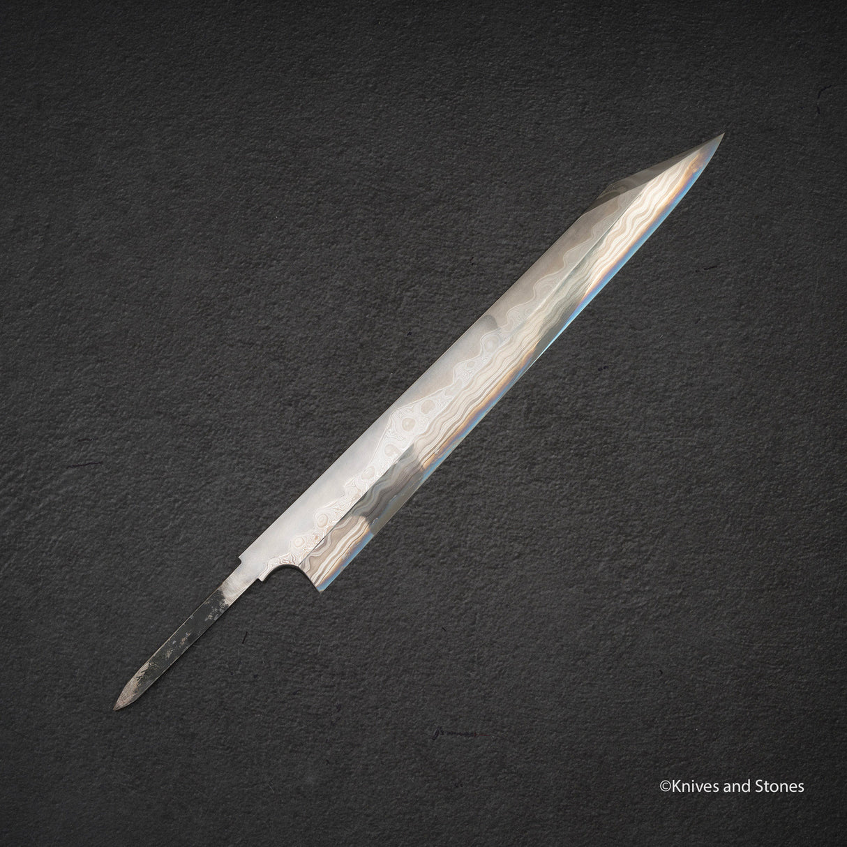 Nigara "Onikoroshi" Troll Killer Blue 2 Damascus Kirisuke Yanagiba 330mm Blade