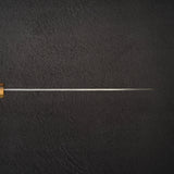 Nigara VG10 Damascus Tsuchime Gyuto 210mm Black Chacate Handle