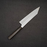 Nigara VG10 Damascus Tsuchime K-tip Gyuto 210mm Black Chacate Handle