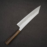 Nigara VG10 Damascus Tsuchime K-tip Gyuto 240mm Black Chacate Handle