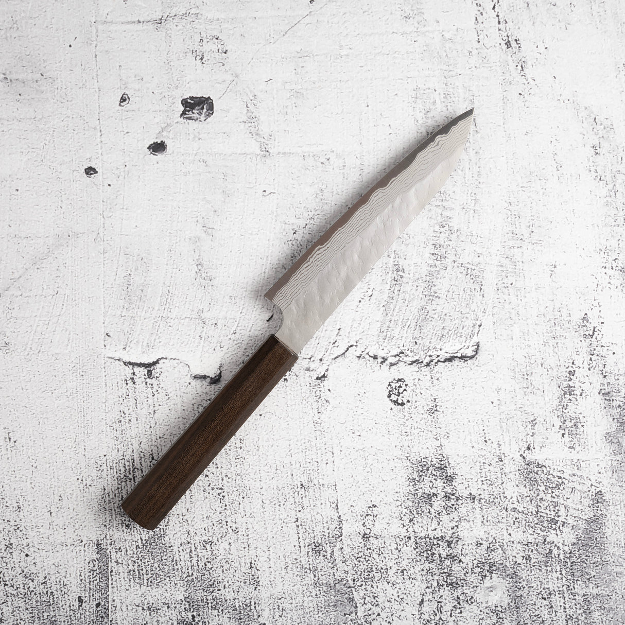 Nigara VG10 Damascus Tsuchime Petty 150mm